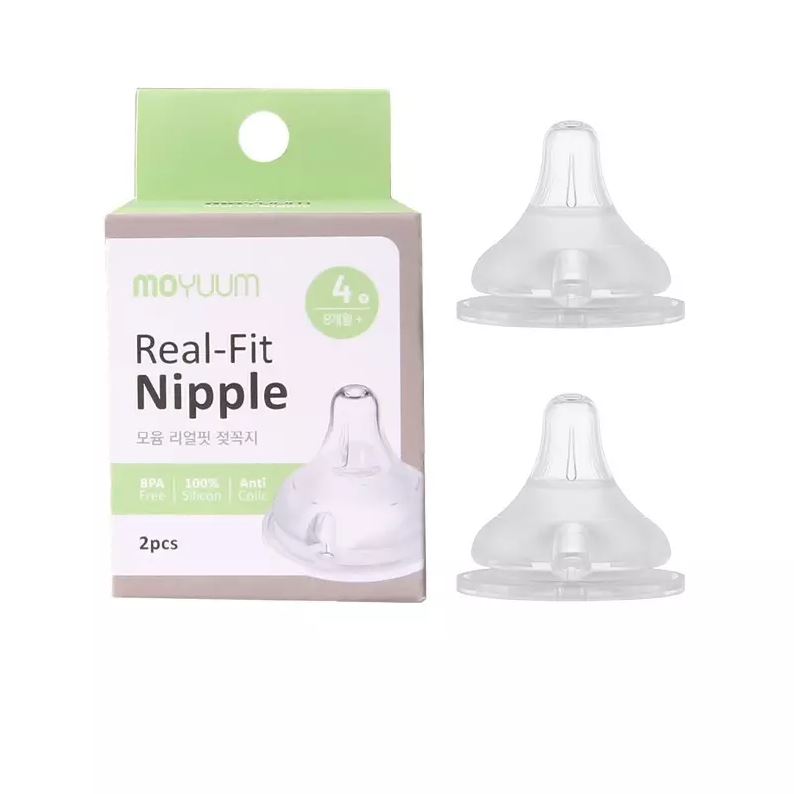 [ ĐỦ SIZE ] Núm ti thay thế bình Moyuum Hàn Quốc