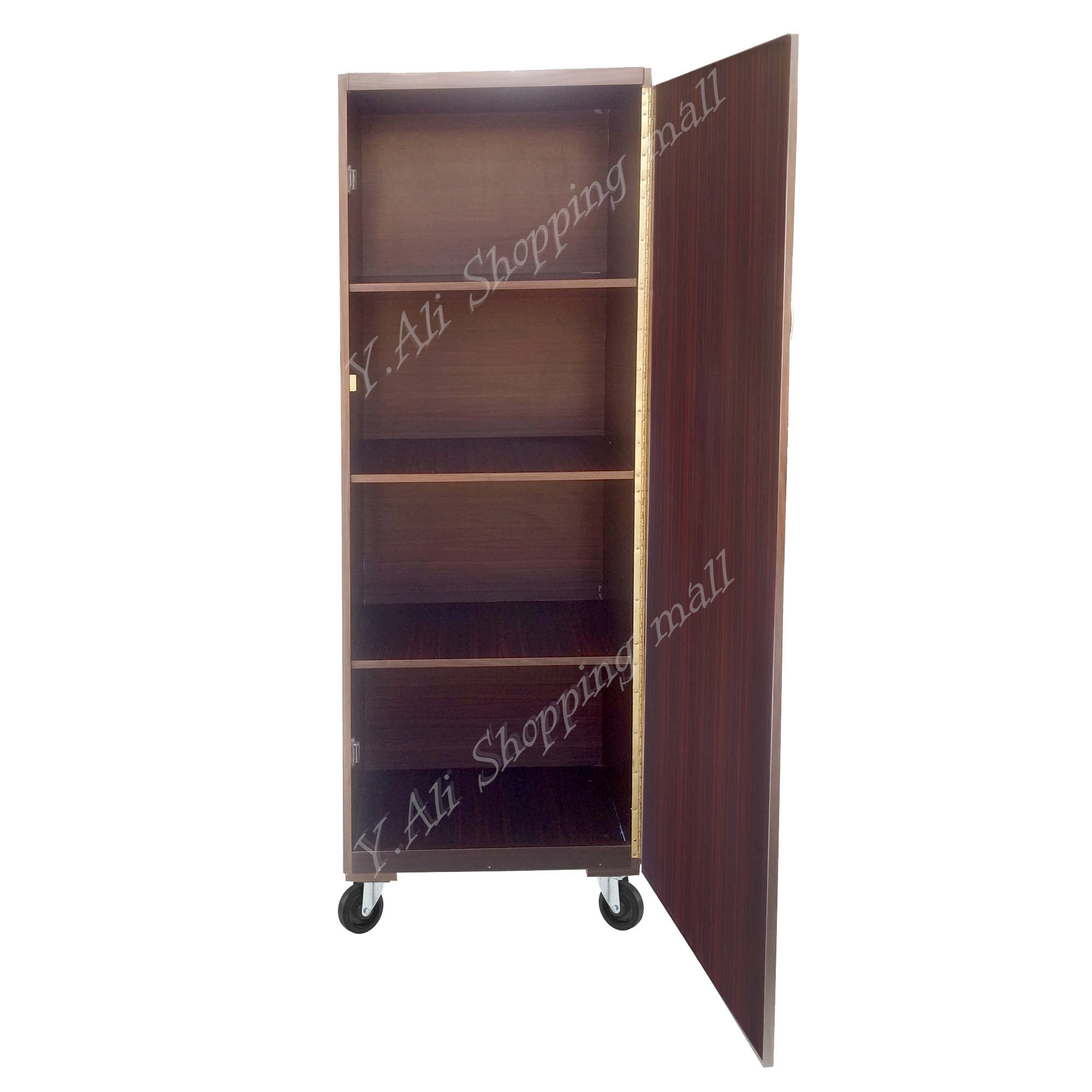 D2%2069%20x%2022%20Inch%20Single%20Door%20Wooden%20Cupboard%20with%20shelfs%20Wardrobe%20almari%20safe%20cabinet%20-%20Image%202