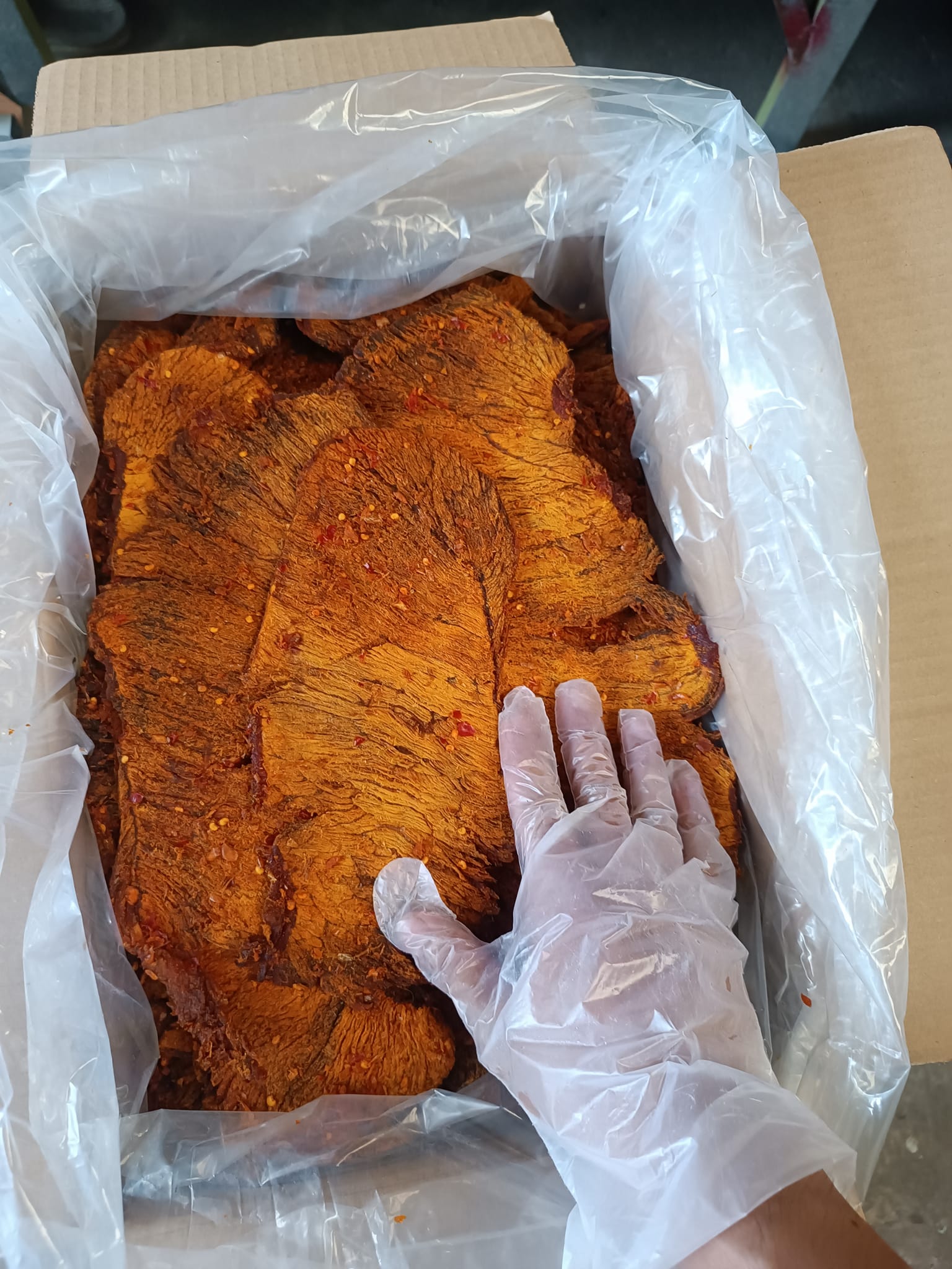 Khô Bò Miếng 250g Siêu Ngon đồ ăn vặt