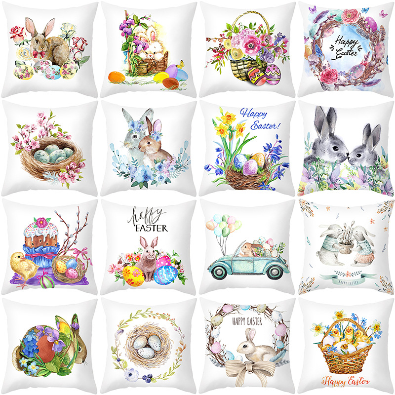 easter bunny pillow