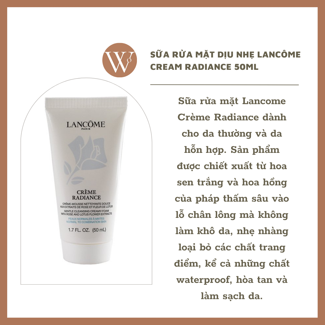 [ USA ] Sữa rửa mặt LANCÔME