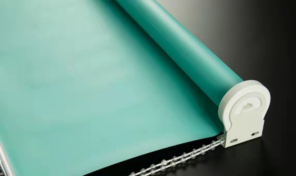 VENTI 100 Blackout Window Roller Shades Green Korean Blackout Roller