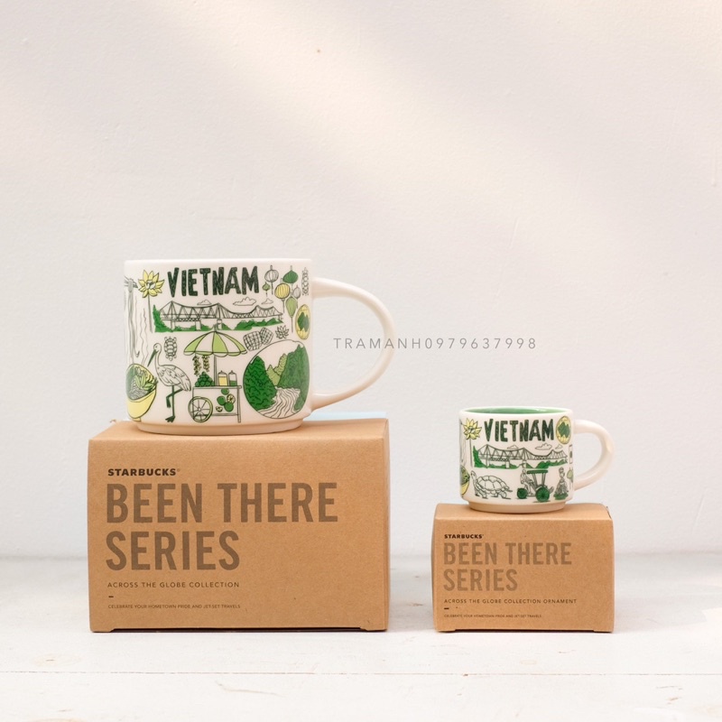 [Authentic ⭐️] STARBUCKS CỐC SỨ MUG BEEN THERE SERIES - VIETNAM