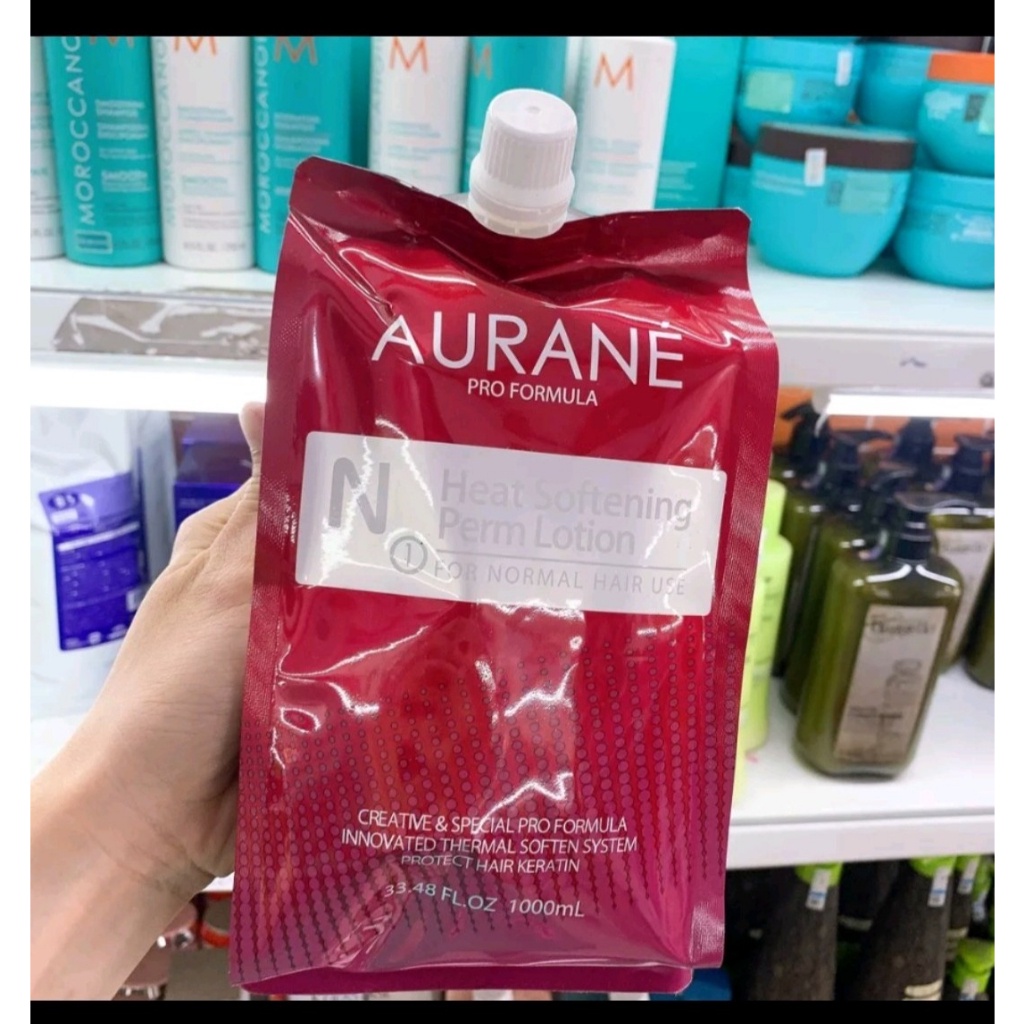 Cặp Uốn - Duỗi thơm phục hồi Tóc Aurane Pháp 1000ml (Chính Hãng)