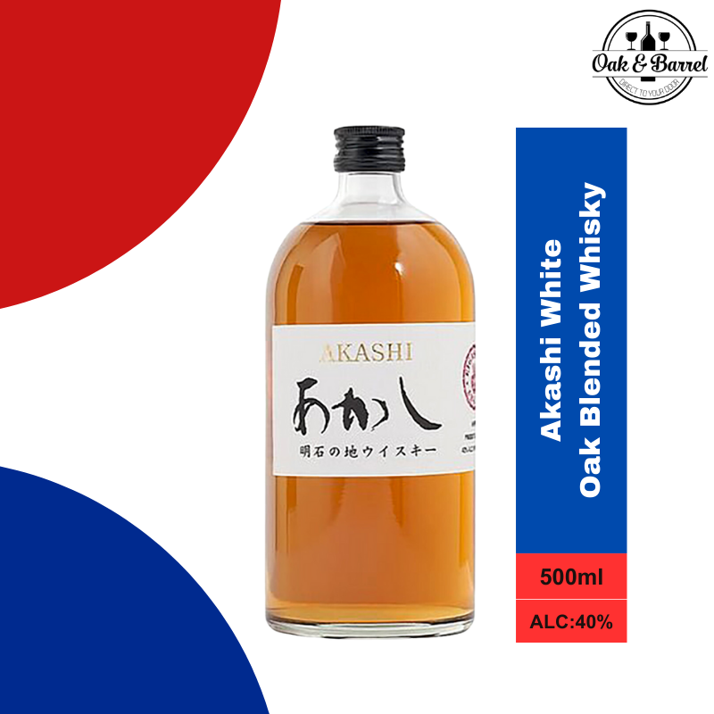 Whisky Japonais - White Oak Akashi - Blended - 40° - 500 ml