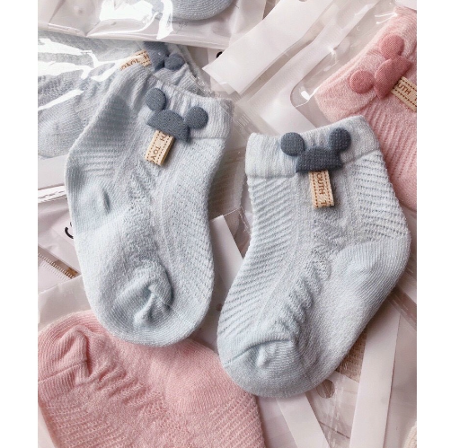 Tất lưới, vớ cho bé hình Mickey (3 tháng đến 2 tuổi)