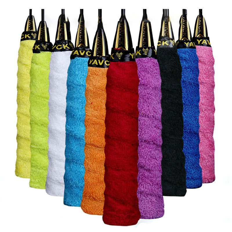 Batminton Racket Rope Anti-slip Towel Grip Badminton Racket Sweatband Overgrip Fishing Rod ...