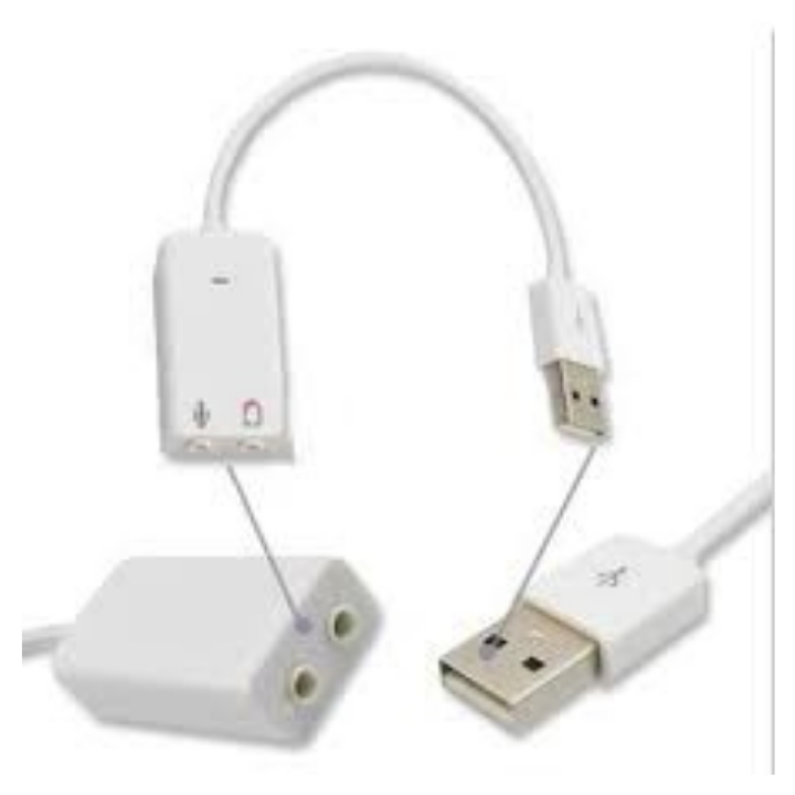 Usb Sound Có Dây 7.1 ( Cáp Chuyển Đổi Từ USB ra âm thanh cổng 3.5)- Full Box