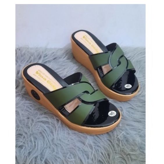 DÉP QUAI XOẮN ĐẾ XUỒNG SIÊU NHẸ NỮ 6CM