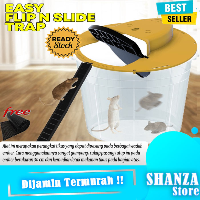 Promo Rolling Bucket Mouse Trap Perangkap Jebakan Tikus Masal Anti Racun  Diskon 17% di Seller Mahanani Store 4 - Cikoko, Kota Jakarta Selatan
