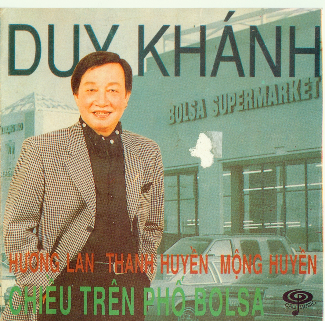 [MDX] ĐĨA CD DUY KHÁNH CHIỀU TRÊN PHỐ BOLSA - CD NHẠC VÀNG