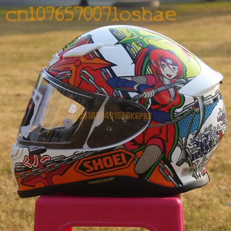 High Quality ABS Classic Full Helmet SHOEI Z7 Z-7 Female