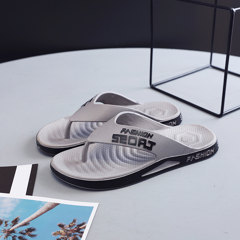 QiaoYiLuo men's flip-flops, high-quality slippers, slippers that do not break easily