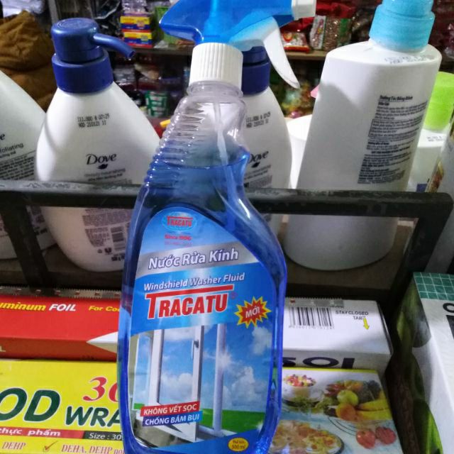NƯỚC LAU/ RỬA KÍNH TRACATU- 500ML