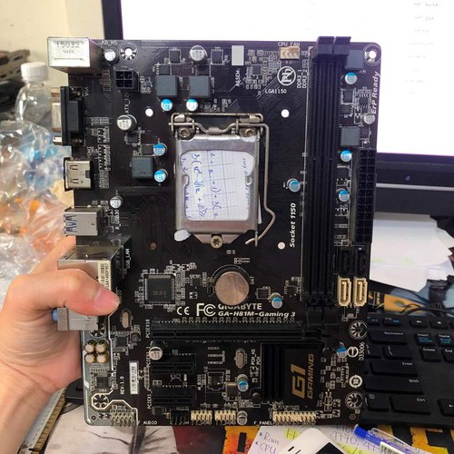 Main H81m-gaming 3 socket 1150 chạy i7 xeon