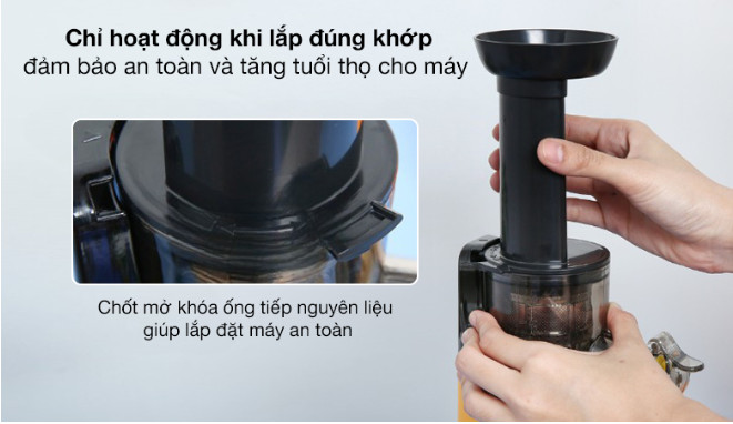 "[FREESHIP MAX] [An Nhàn Shop]''Máy Ép Chậm Mini, Máy Ép Chậm Trái Cây AVA JR-319 ( Chính Hãng Bảo Hành 12 Tháng )