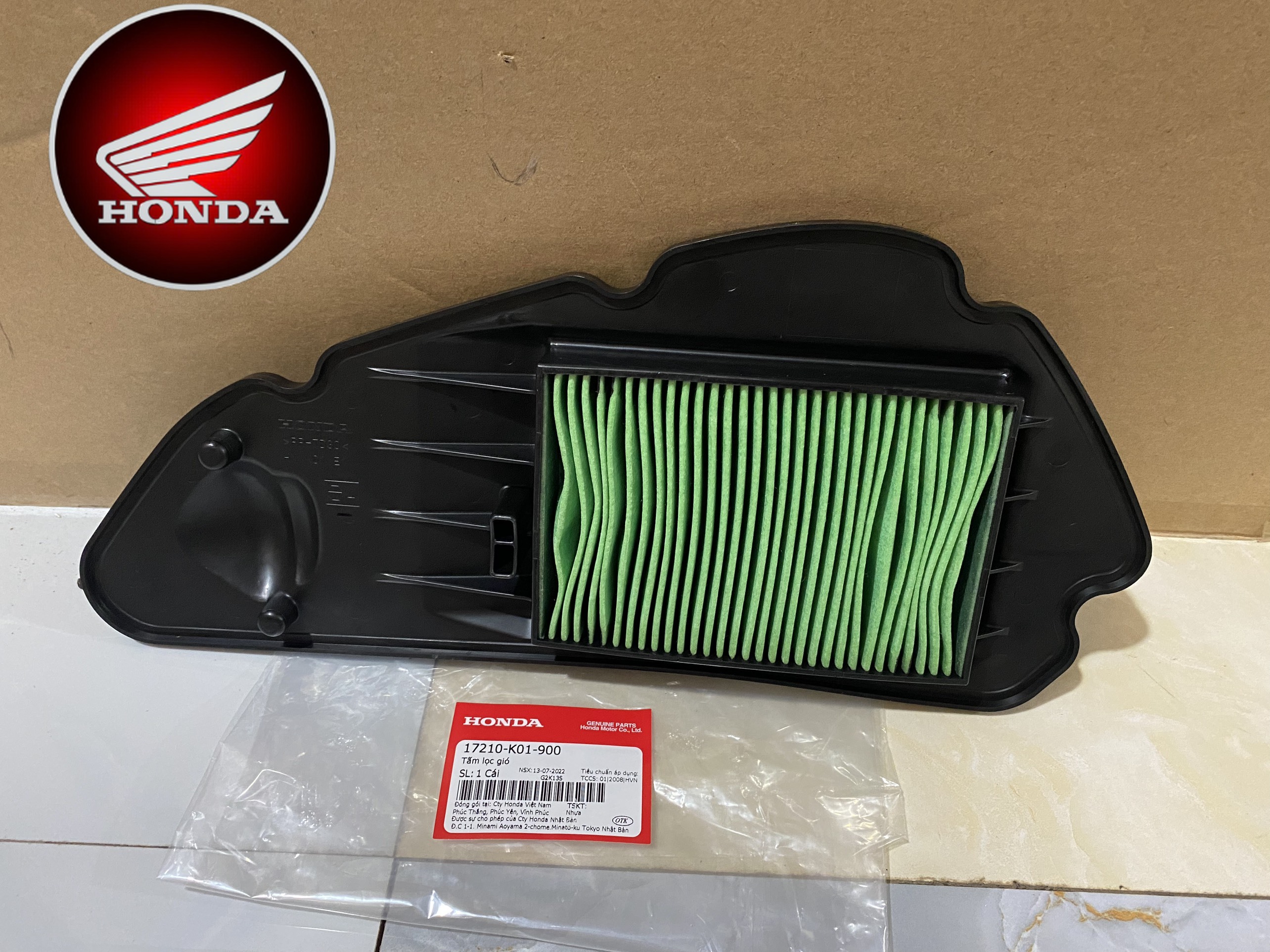 Lọc Gió SH Mode dùng chung AB125 , Vario (17210K29900)