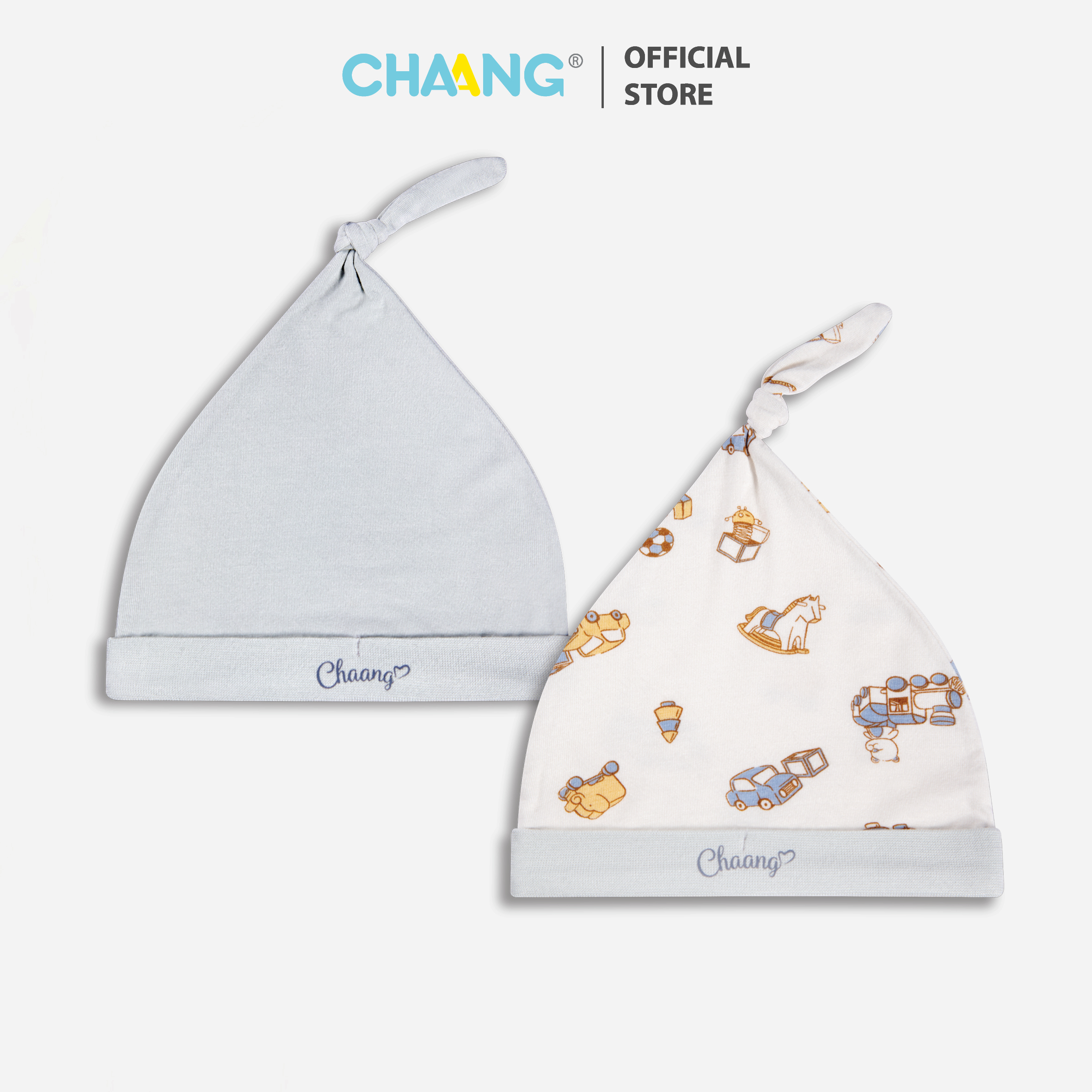 [CHAANG]Set 2 chiếc mũ thóp Active cho bé Chaang