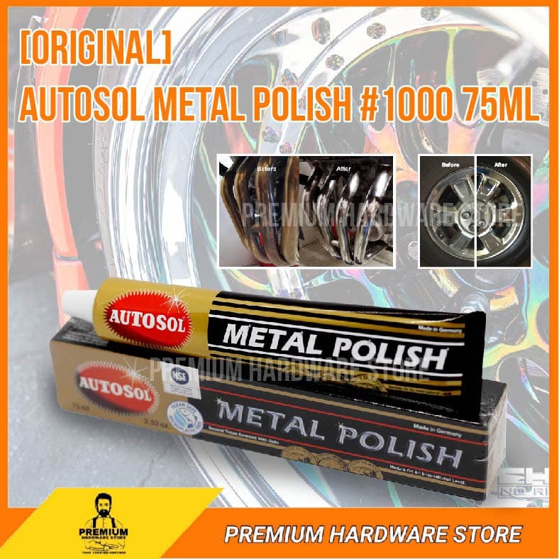 Autosol Metal Polishing Paste Rust Remover Polish pure metal polishing  silver phone frame