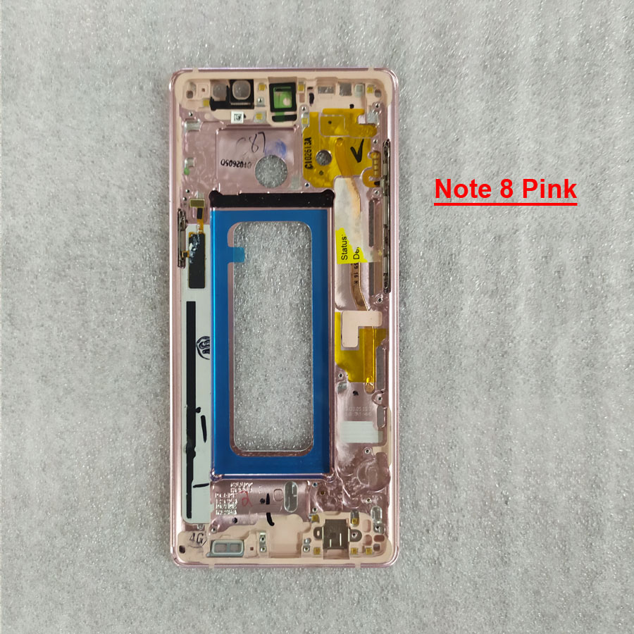NEW 【Innovative design】Middle Frame Bezel Housing For Samsung Galaxy Note 8 9 10 Plus 10+ 20 Ultra 20U N950F N960 N970 N975 Mid Plate Chassis Cover. 