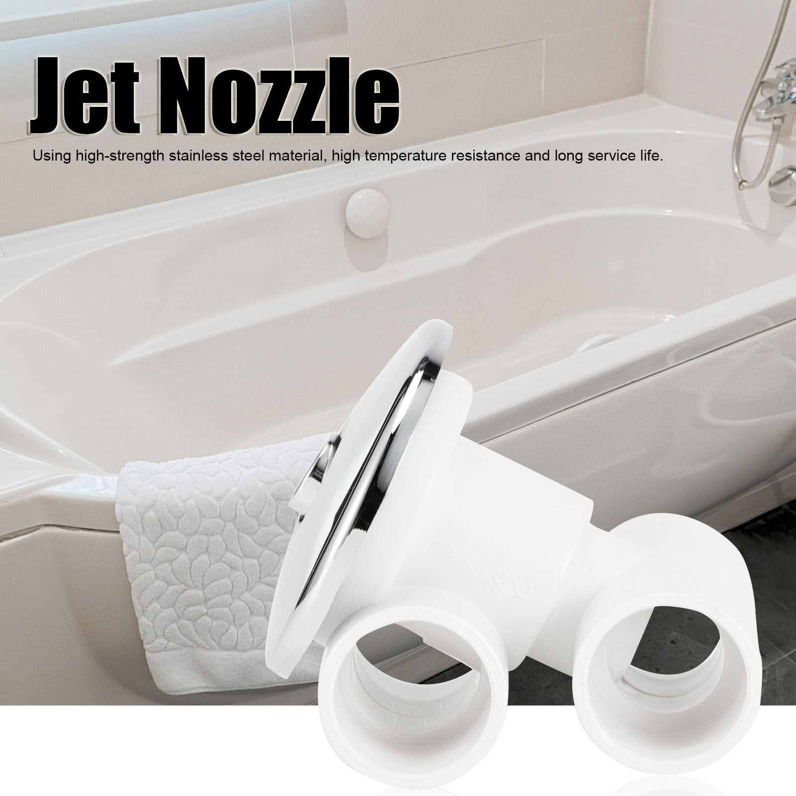 Jet Nozzle Massage Jet Nozzle Smooth Appearance SPA Massage Jet Bathtub