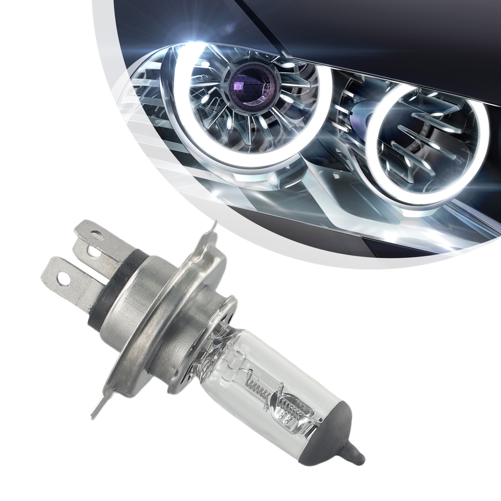 Halogen Lamp Car Headlight 3200K Car Headlight Halogen Headlight Bulb Brand New