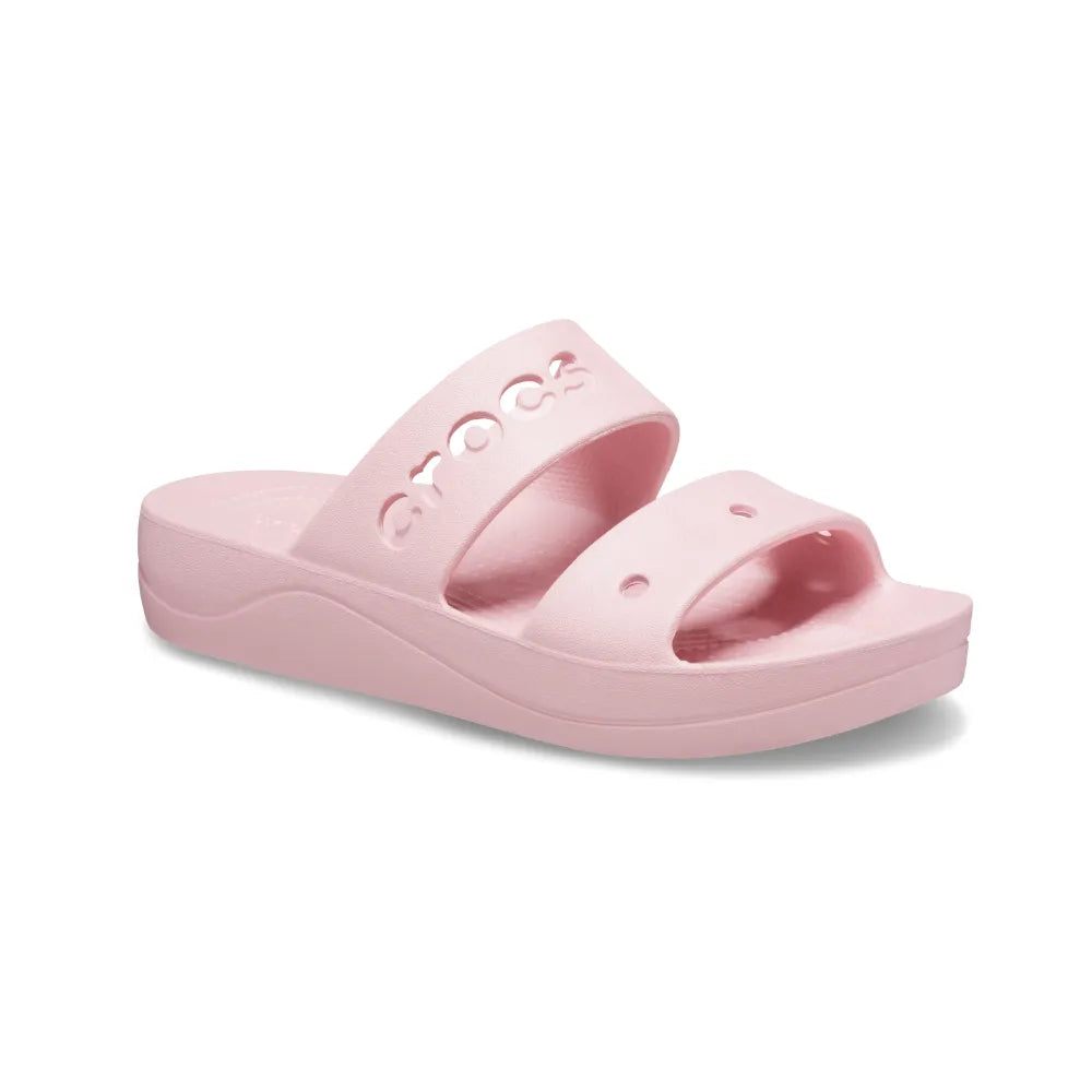 Dép Xăng Đan Nữ Crocs Baya Platform - Petal Pink - 208188-606