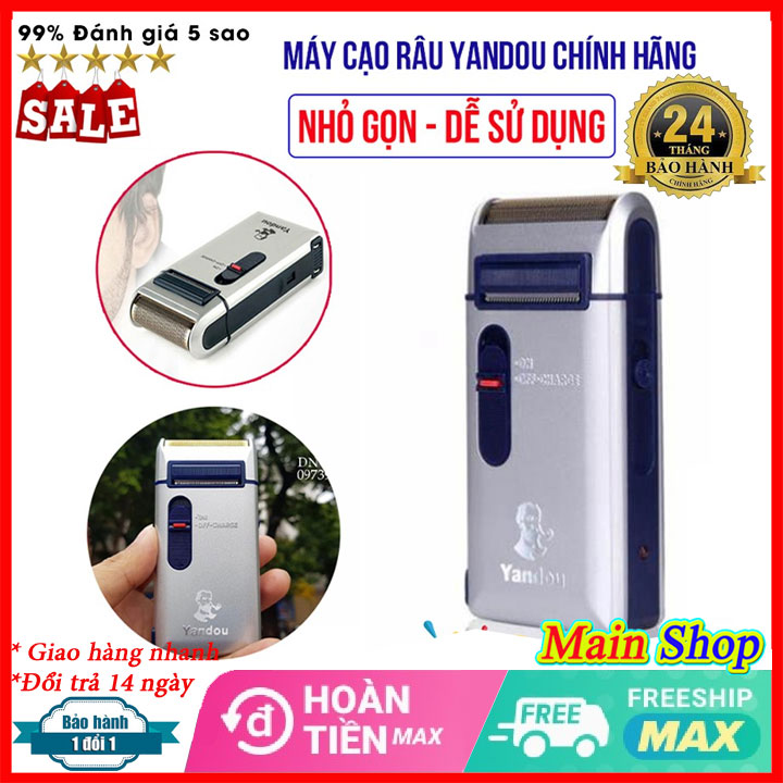 Máy cạo râu nam cao cấp Yandou SC W301U sạc điện dao cạo râu đa năng Yandou máy cạo râu đa năng sạc pin Yandou không dây may cao rau. thumbnail
