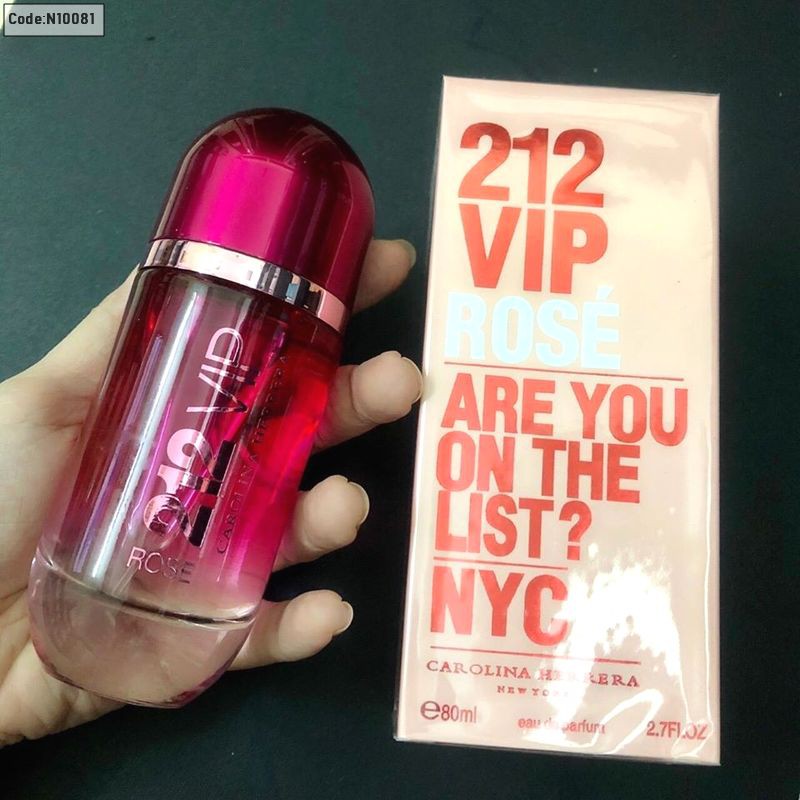 [HCM]Nước hoa nữ 212 vip hồng 80ml