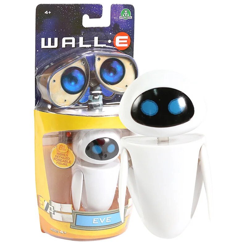 Wall-e robot wall e & eve pvc action figure collection model toys dolls 6cm/10cm