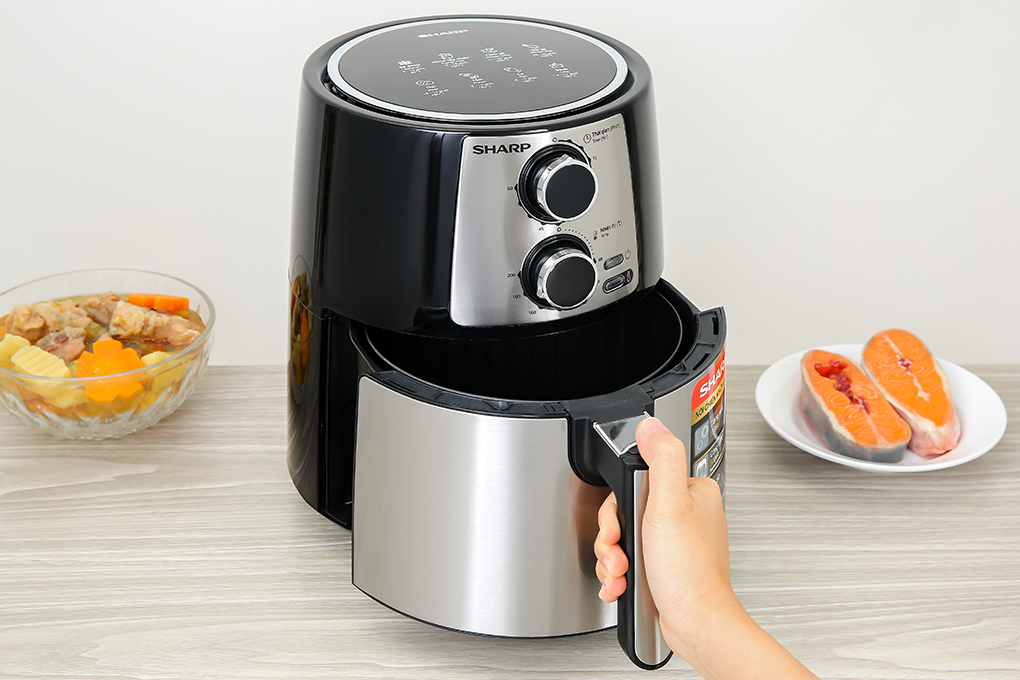 Nồi chiên không dầu Sharp KF-AF42MV-ST 4.2lít