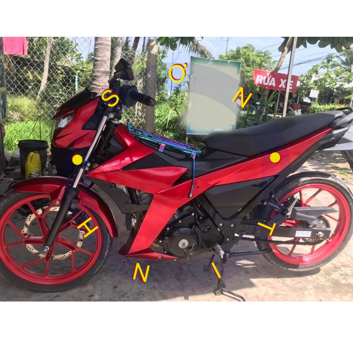 Samurai Paint Candy Red Spray Paint Honda H138, Bright Red