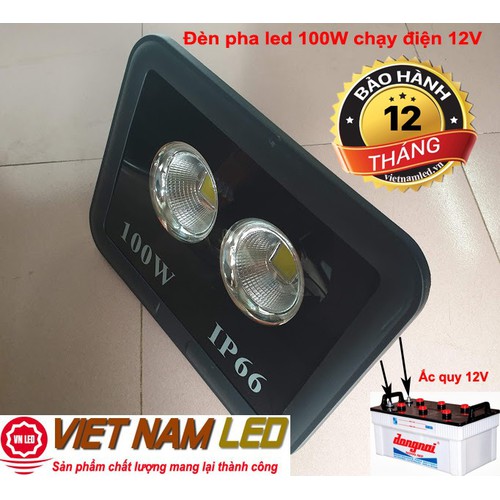 CHÍP LED ĐÈN PHA 30W, 50W 12V - CHÍP 50W chạy điện 12V