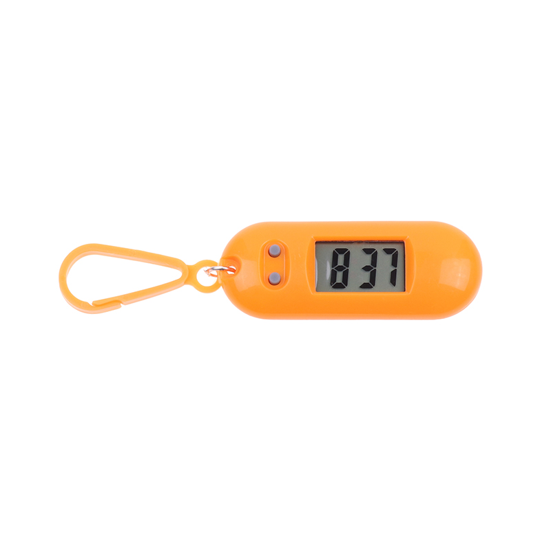 Mini sinh viên điện tử hình bầu dục đồng hồ kỹ thuật số unisex sinh viên Đồng hồ điện tử Keychain Bảng hiển thị thời gian đồng hồ treo Keychain