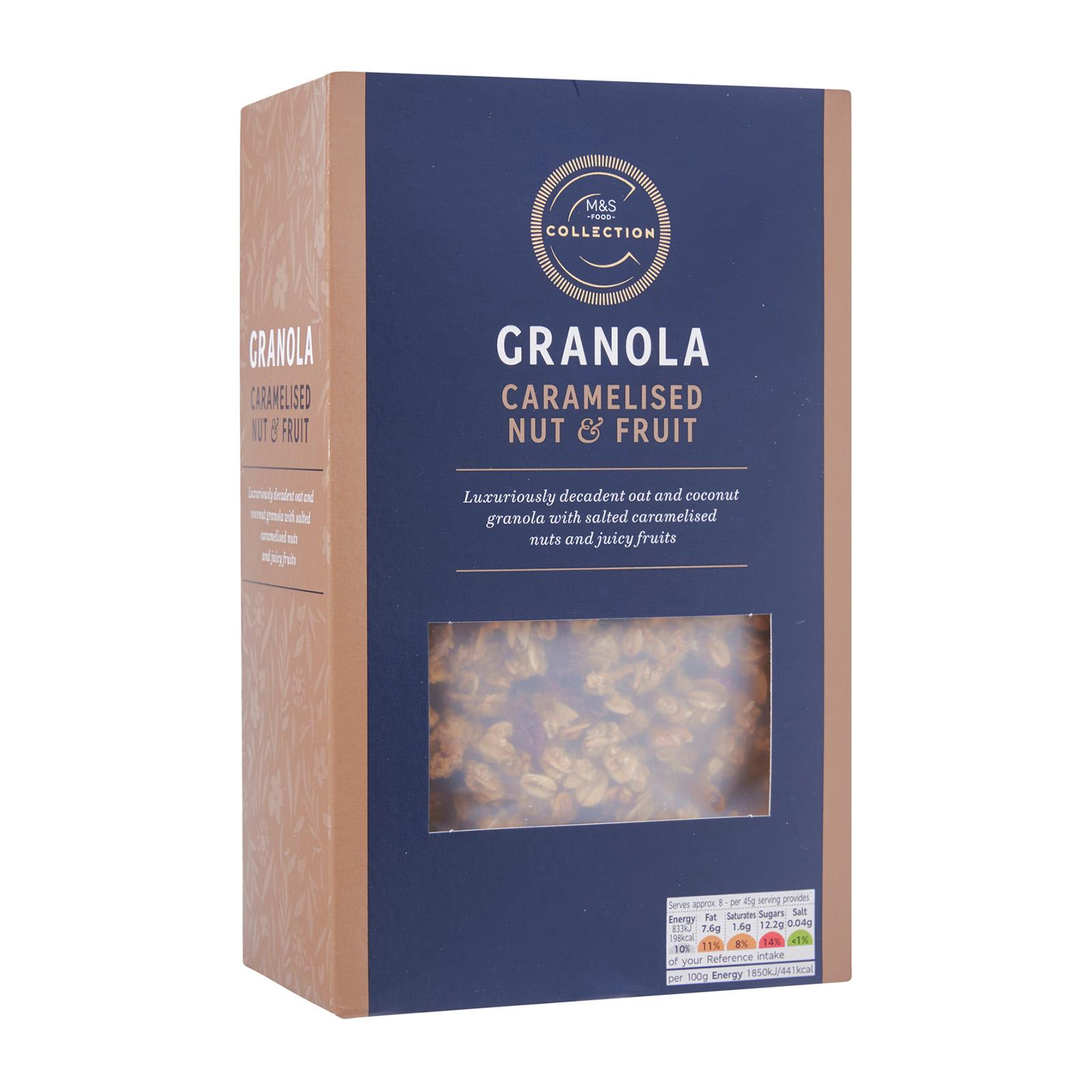 Marks & Spencer Granola Caramelised Nut & Fruit 400G Lazada Singapore