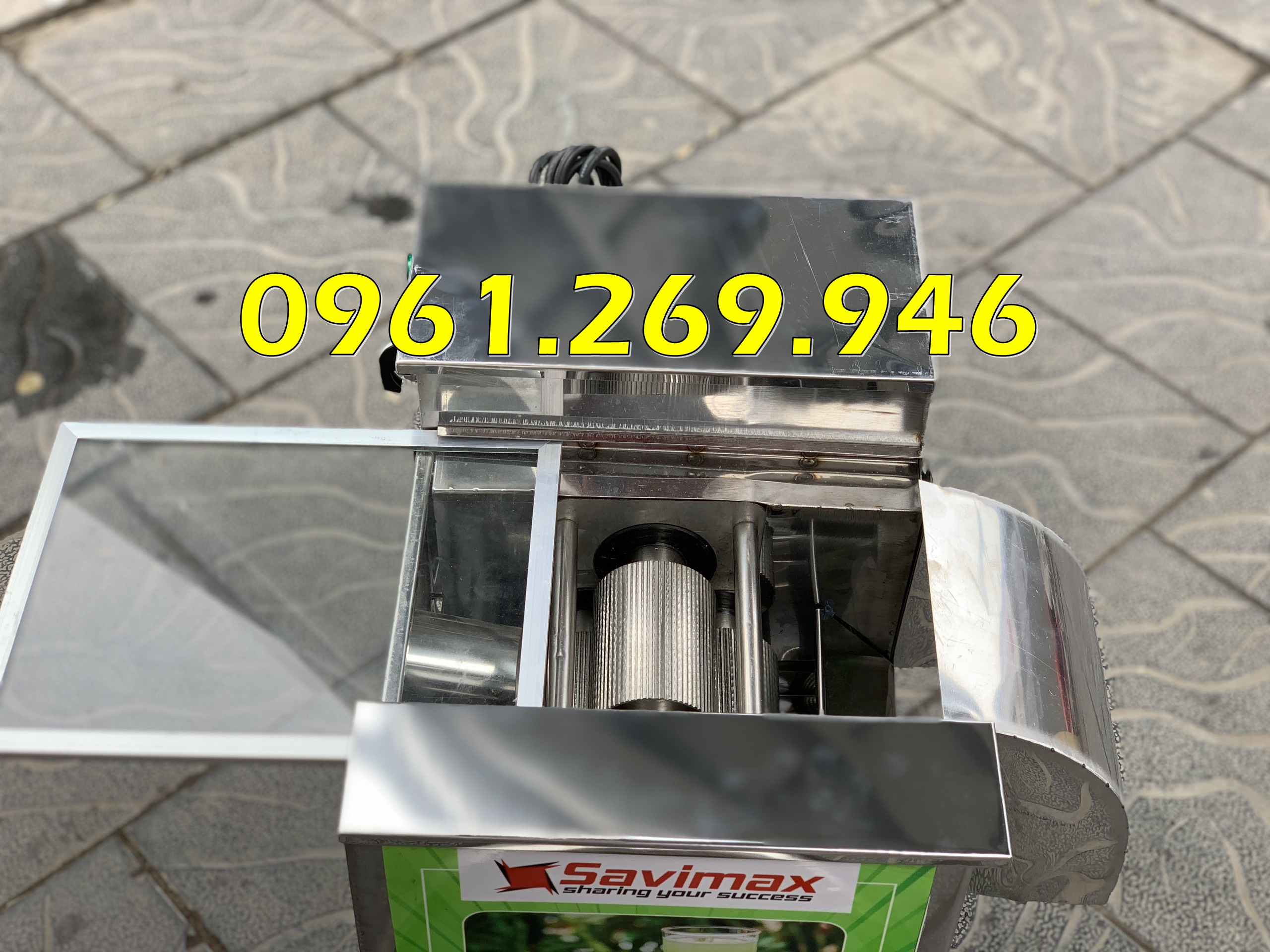 Máy ép mía để bàn F1-400 siêu sạch