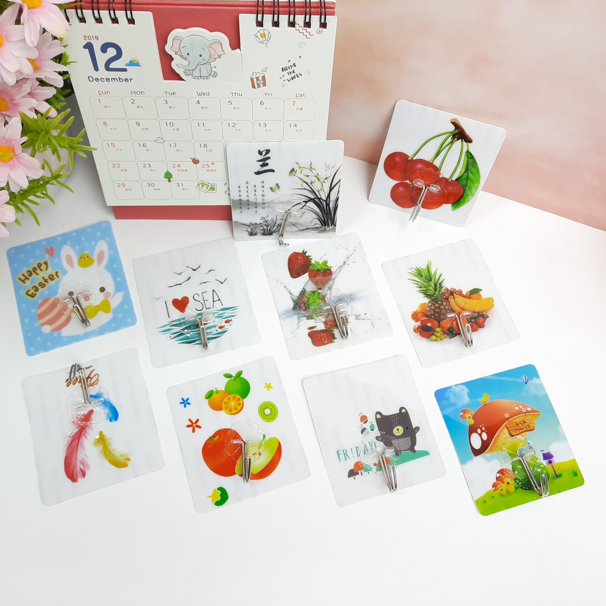 [QUÀ TẶNG TRI ÂN] MÓC DÁN TƯỜNG CHỊU LỰC SIÊU DÍNH THẦN THÁNH