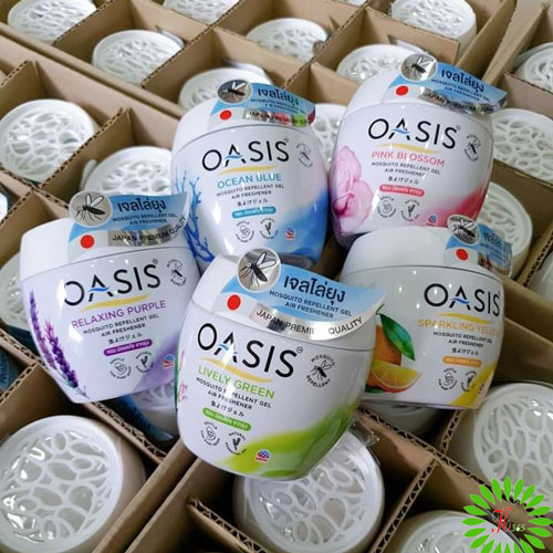 [GIAO HÀNG HỎA TỐC]Sáp thơm phòng đuổi muỗi OASIS Thái Lan [Đủ Hương]