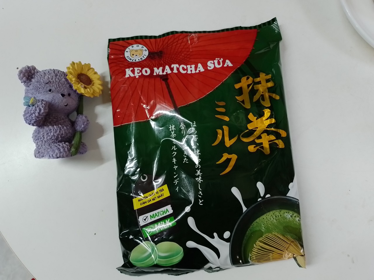Tiecxinh - Kẹo Matcha sữa Eikodo 120g