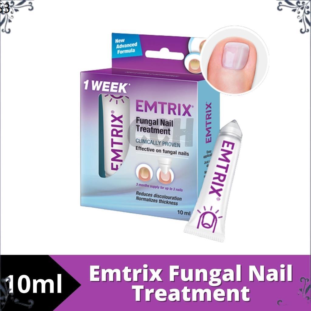 【ready stock】 ♬Emtrix Fungal Nail Treatment (10ml)☀ | Lazada