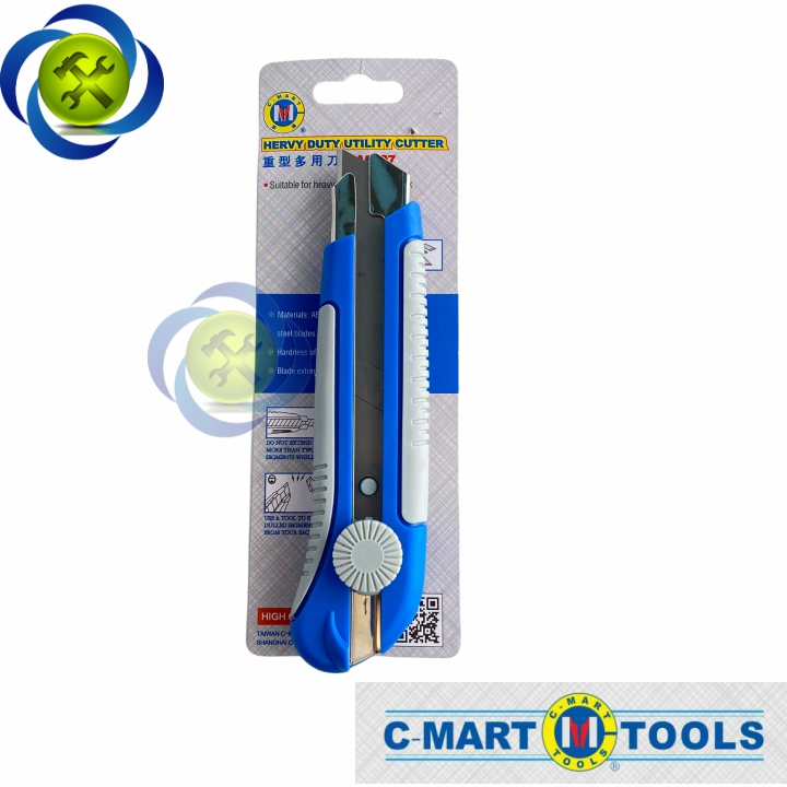 Dao rọc giấy c-mart a0007 sử dụng luõi lớn 127x25x0.7mm - c-mart a0007