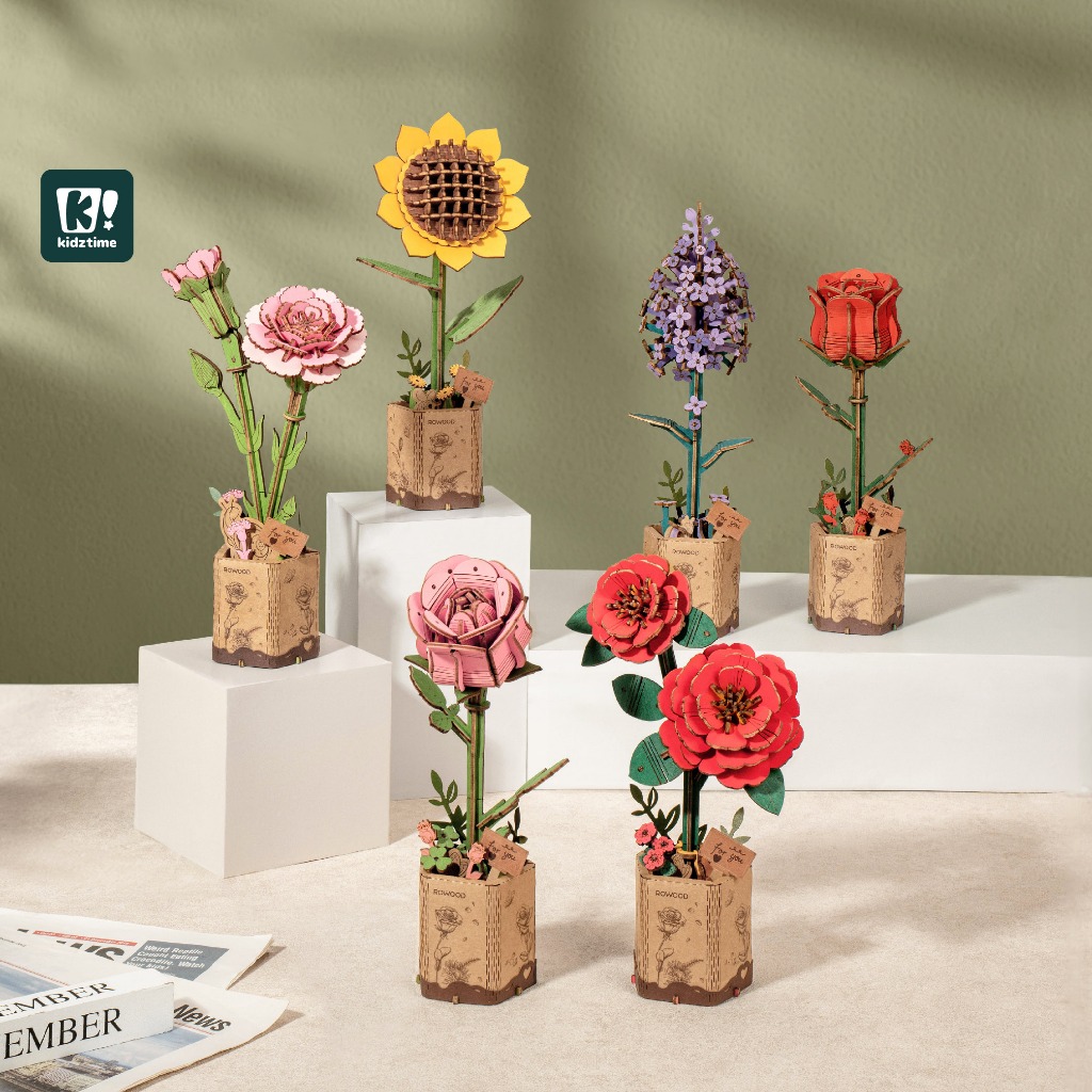 may flowers様 リクエスト 3点 まとめ商品 Best Gift Ideas] Kidztime x Robotime Assembly kit DIY Wooden