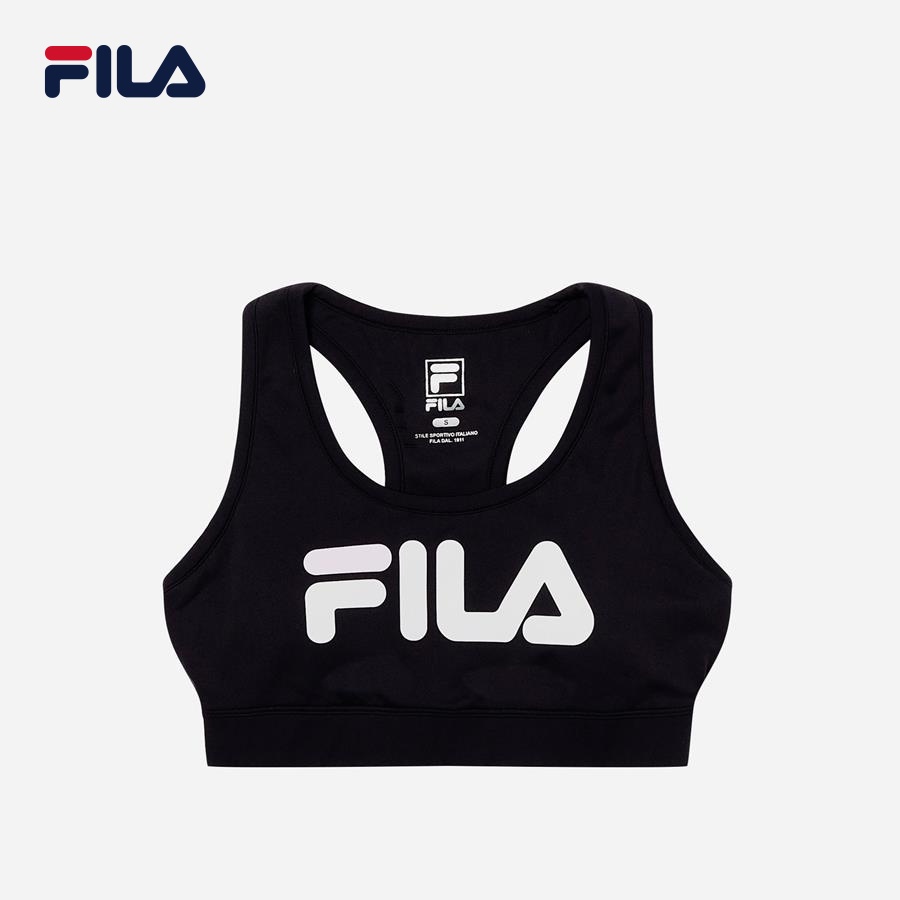 Fila áo bra thể thao nữ fw2vtf1016f-blk