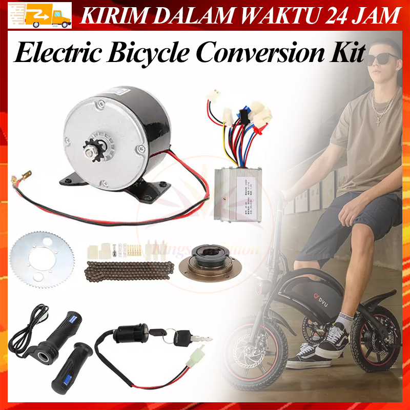Ebike Conversion Solar Powered Electric Bike Kit E-Bike 250W 24V