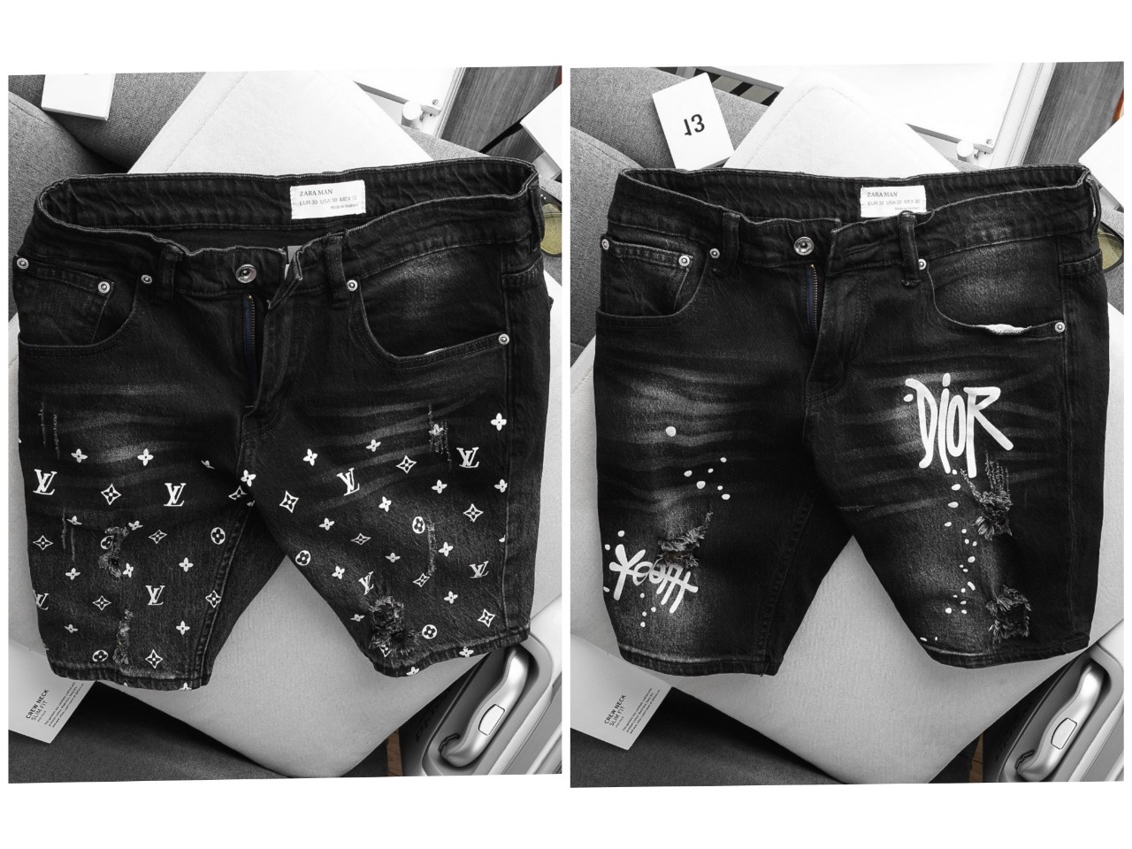 Quần short jean nam bigsize 80 - 130kg