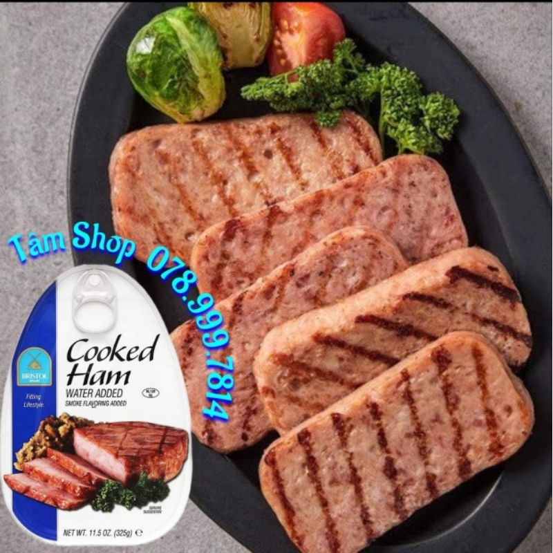 THỊT HAM NẤU CHÍN BRISTOL (HỘP 325G ) - THƯƠNG HIỆU HÀ LAN