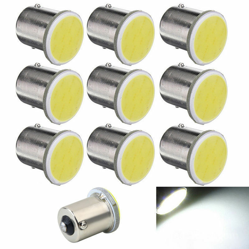 10/1pcs 1156  COB 12LED BA15S Led turn signal Car Interior Light Natuo. 