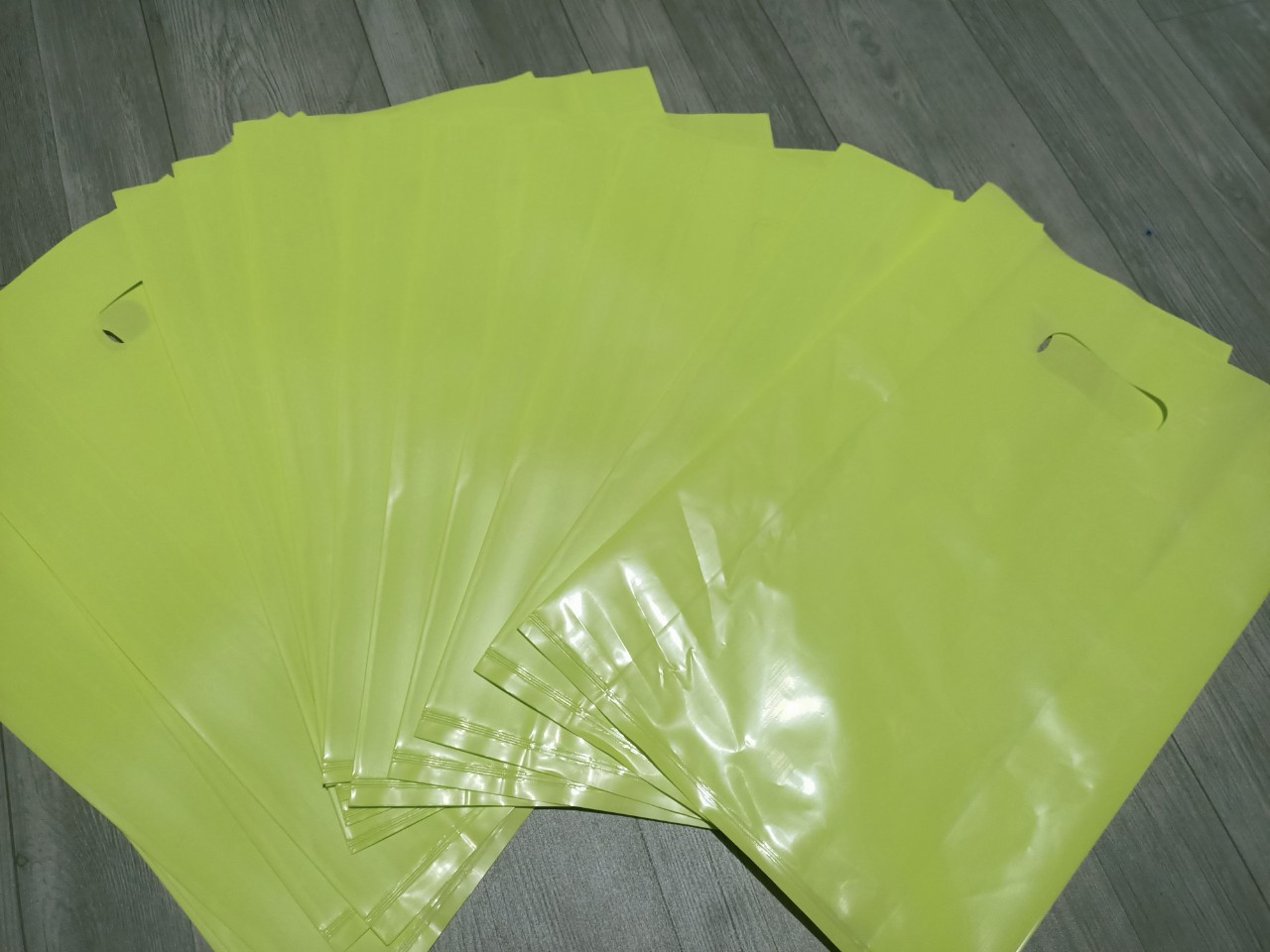 1kg Túi Hột Xoài PE Bóng Dẻo