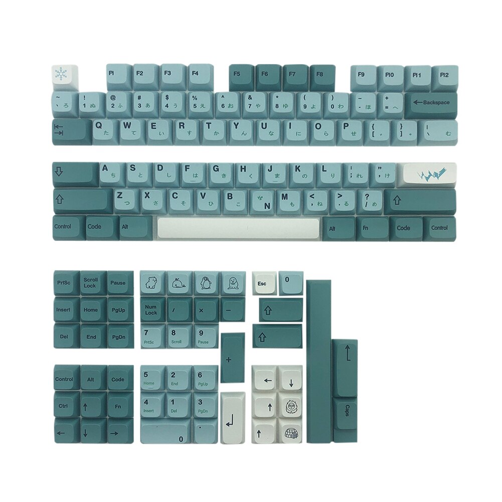 125 Keys Keycap XDA Highly Graffiti Keycaps Cherry Profile GMK Keycap PBT Dye Sublimation Mechanical Keyboard For MX Switch