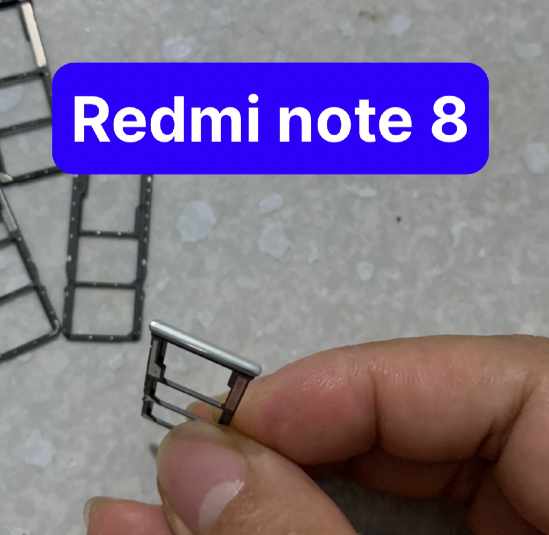 Khay sim Redmi note 8